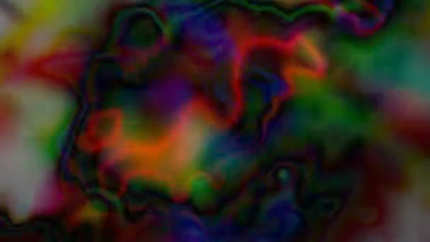 clip vidéo d'animation abstrait 