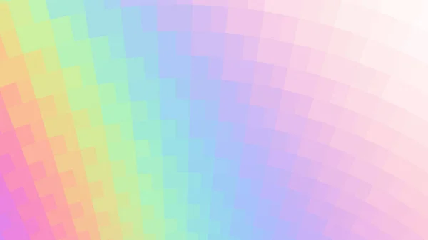 Composición Holográfica Abstracta Los Colores Con Los Cuadrados Ilusión Óptica — Vector de stock