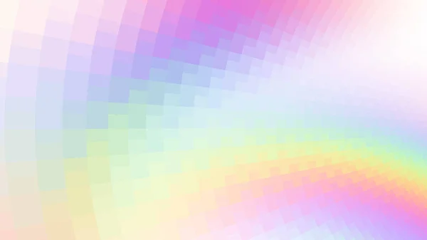 Composición Holográfica Abstracta Los Colores Con Los Cuadrados Ilusión Óptica — Archivo Imágenes Vectoriales