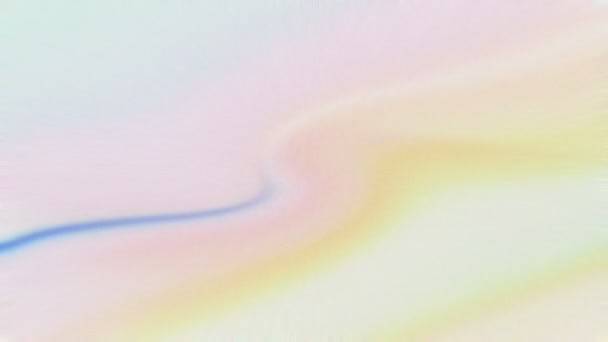 Радужные радужные радужные абстрактные голографические живые обои — стоковое видео