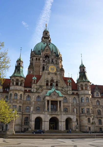 Neues Rathaus Hannover — Stockfoto