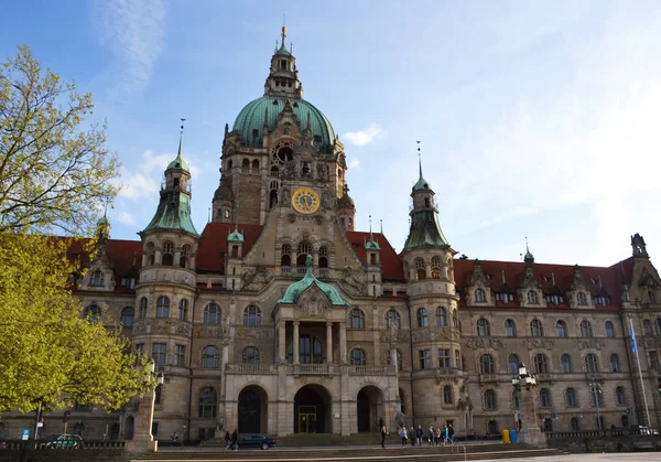 Nya Rådhuset Hannover Tyskland — Stockfoto