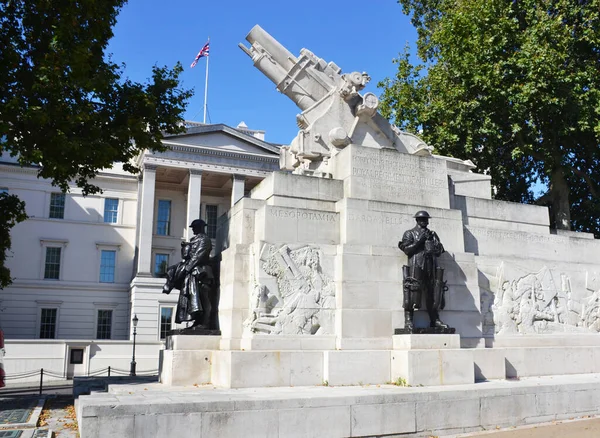 London Серпня 2019 Royal Artillery Memorial Charles Jagger Lionel Pearson — стокове фото