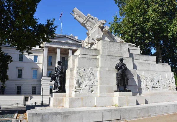 London Серпня 2019 Royal Artillery Memorial Charles Jagger Lionel Pearson — стокове фото