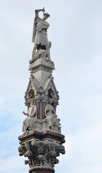 Crimea Indian Mutiny Memorial Dean Yard London — Stock Photo, Image