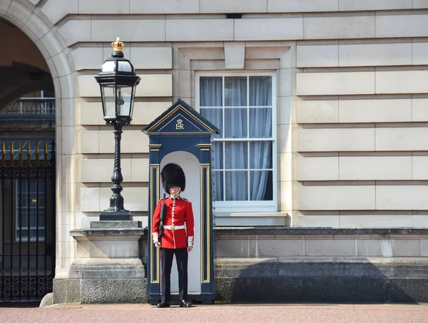 London August 2019 Royal Guard Buckingham Palace London — Stock Photo, Image