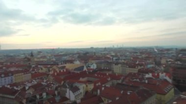 Çek Cumhuriyeti. Prag. 10.11.16. Charles Köprüsü ile görmek kuş bakışı