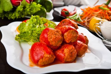 Bir tabağa Fast food, yemek