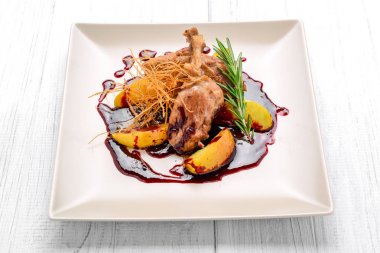 ile sebze kızarmış tavuk göğsü