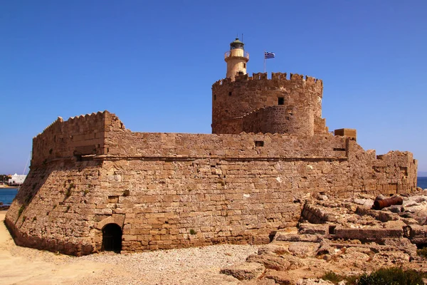 Aziz Nicholas Kalesi, Mandraki Limanı, Rodos, Yunanistan