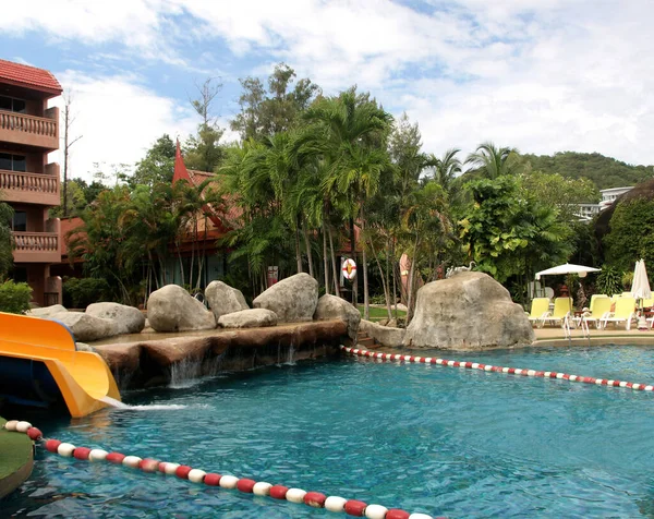 Phuket Thailand February 2020 Swimming Pool Phuket Orchid Resort Spa Stock Photo