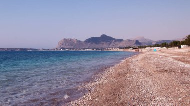 Afandou plajı, Akdeniz, Rodos, Yunanistan