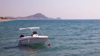 Afandou plajı, Akdeniz, Rodos, Yunanistan