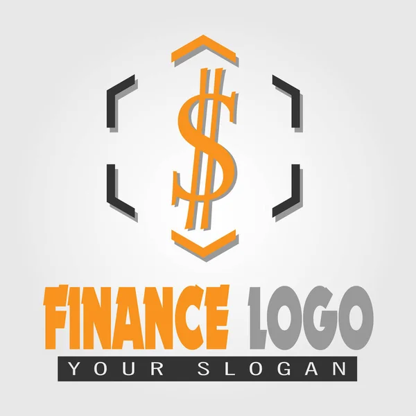 Vector Financiën logo — Stockvector