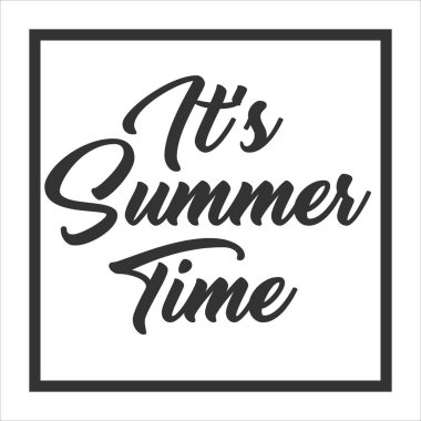 vektör yaz zamanı geldi