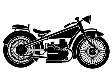 eski vintage motosiklet