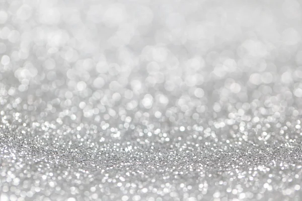 Abstract silver glitter background — Stock Photo, Image
