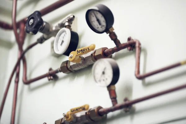 Ventilation pipes of an air condition — Stock Photo, Image