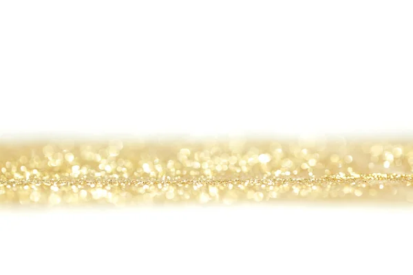 Glitters on white background — Stock Photo, Image