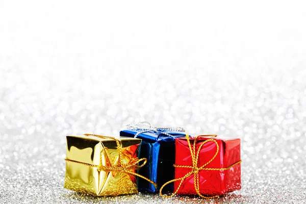 Decorated holiday gifts — Stock Photo, Image