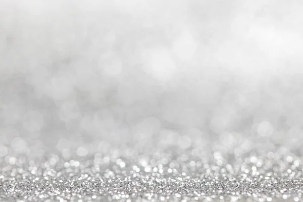 Abstrakt silver glitter bakgrund — Stockfoto