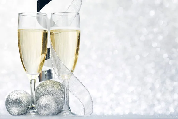 Capodanno Champagne — Foto Stock