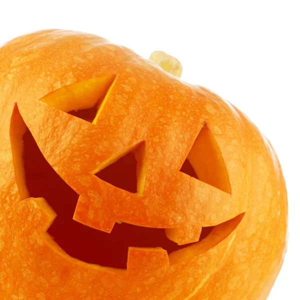 Halloween pumpkin on white — Stock Photo, Image
