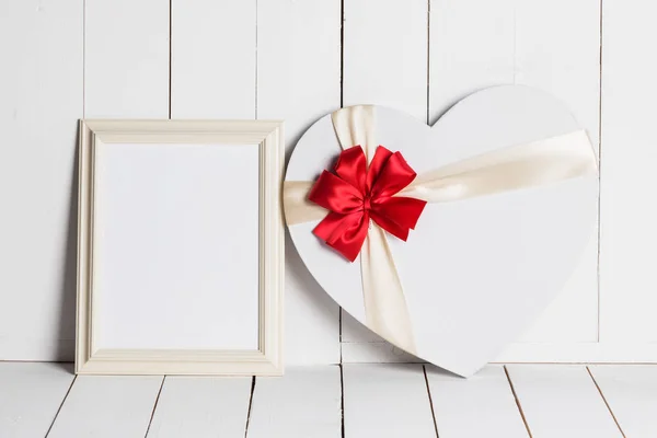 Valentinstag Geschenk-Box — Stockfoto