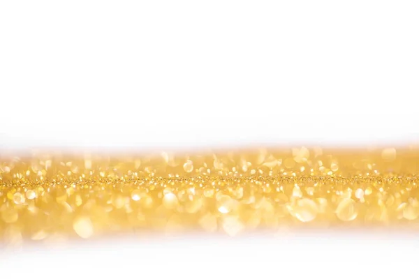 Złoty brokat Boże Narodzenie tło — Zdjęcie stockowe