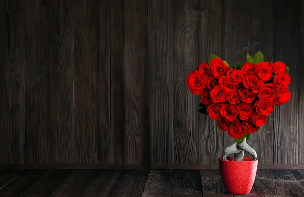 Hartvormige rozen — Stockfoto