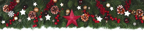 Christmas decoration frame — Stock Photo, Image