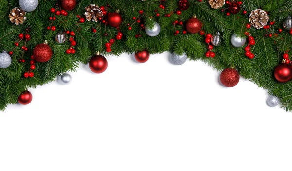 Christmas decoration frame — Stock Photo, Image