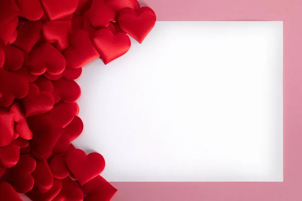 Valentines cadre de coeur jour — Photo