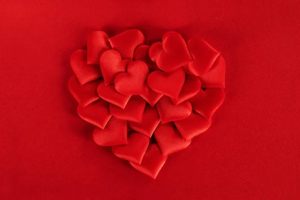 Valentines day hearts background — Stock fotografie