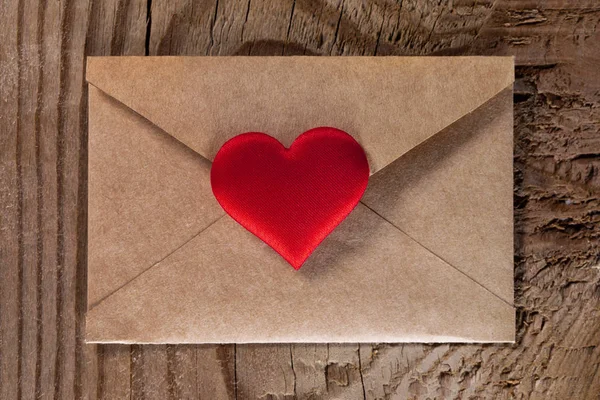 Walentynki list miłosny — Zdjęcie stockowe