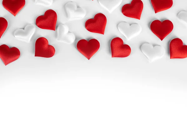 Día de San Valentín corazones marco —  Fotos de Stock