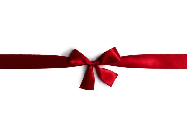 Dark blue and dark red ribbon and bow isolated on white Stock Photo by  ©belchonock 56049579