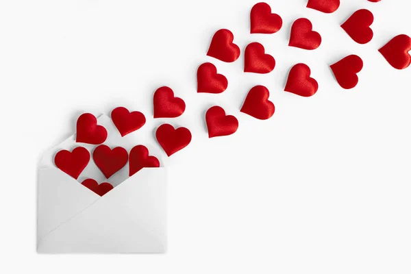 San Valentino lettera d'amore — Foto Stock