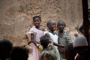 Kırsal alanda Afrikalı Çocuk