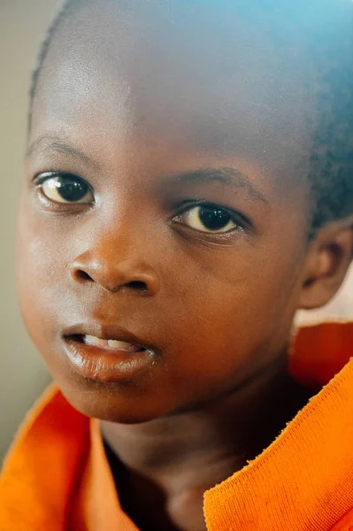 Студент начальной школы Африки — стоковое фото