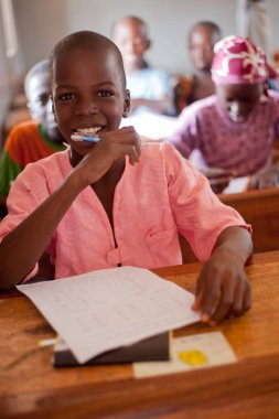 Afrika İlköğretim Okulu erkek öğrenci