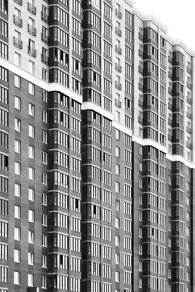 Close view on residental building