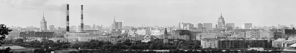 Панорамный вид на центр Москвы. Россия — стоковое фото