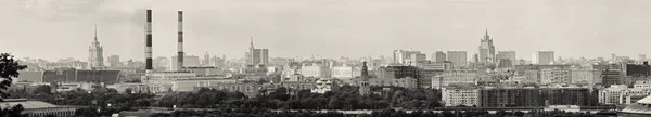 Панорамный вид на центр Москвы. Россия — стоковое фото
