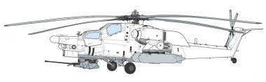 Mi 28 Havoc askeri saldırı savaş helikopteri