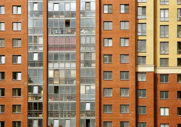 Nauwe visie op residental bouwen — Stockfoto