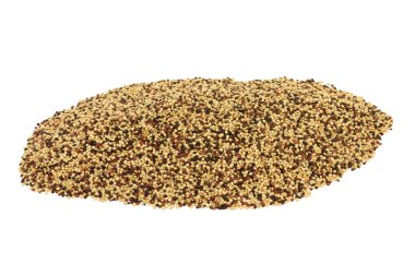 Üç renk organik Quinoa kazık