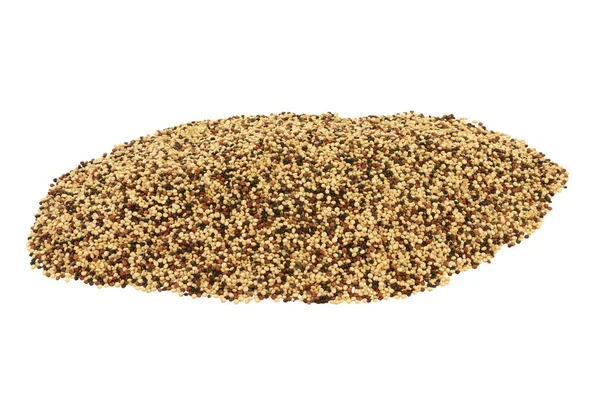 Hromada Tri barva bio Quinoa — Stock fotografie