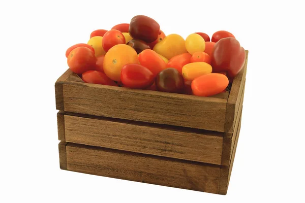 Coloridos mini tomates —  Fotos de Stock