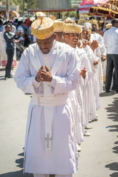 2016 Timket vieringen in Ethiopië - Medehane Alem Tabot — Stockfoto